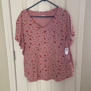 Old Navy XXL floral tee